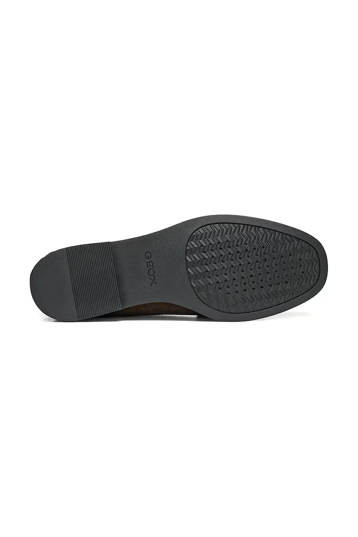 Geox лоуфъри дамски от велур D NOEMEN кафяви D680XA00022C6005
