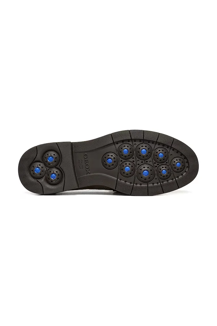 Geox лоуфъри дамски от велур D SPHERICA EC1 B кафяви D65DKA00022C6029
