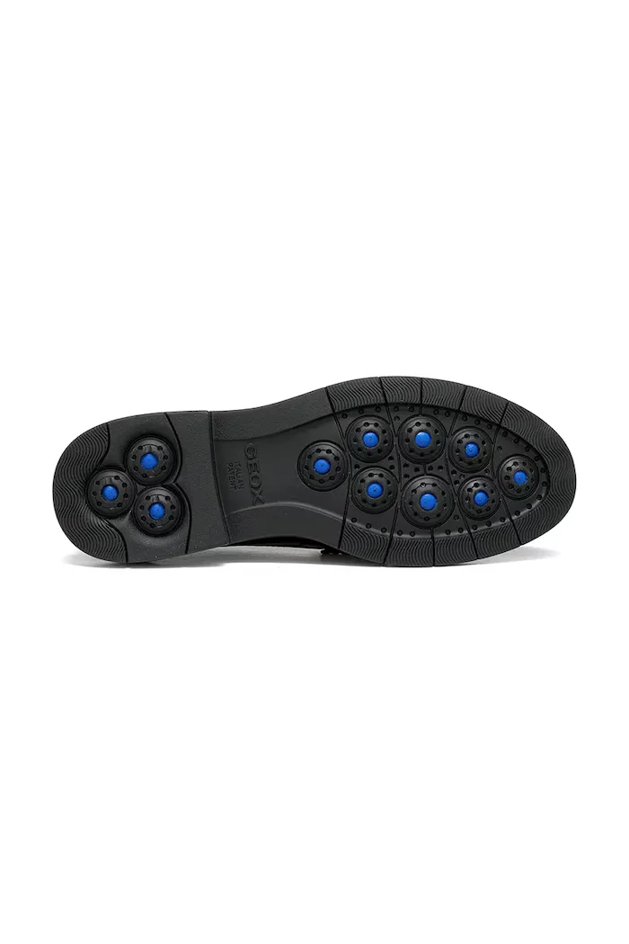 Geox мокасини дамски от кожа D SPHERICA EC1 B черни D65DKA00043C9999