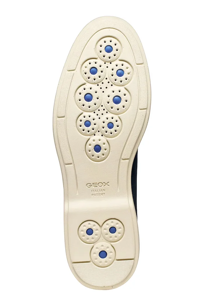 Geox Половинки обувки от велур U SPHERICA EC17 мъжки в тъмносиньо U55LAE00020C4002