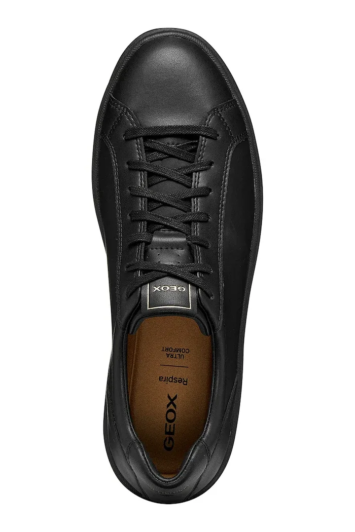 Geox U SPHERICA ACTIF X4 маратонки от кожа черни U653JB0009BC9999