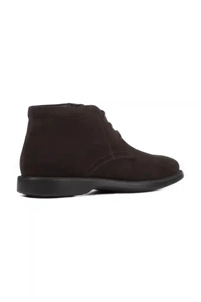 Geox Велурени обувки U BRAYDEN 2FIT ABX мъжки в кафяво U54N1D 00022 C6009