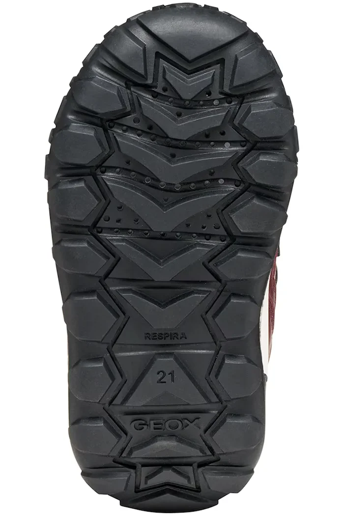 Geox Зимни обувки TREKKYUP в бордо B566MB.0MEFU