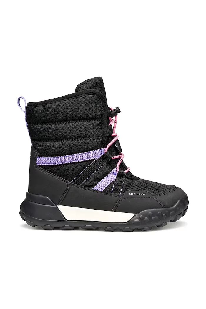 Geox Зимни обувки TREKKYUP в черно J46M7F.08V50