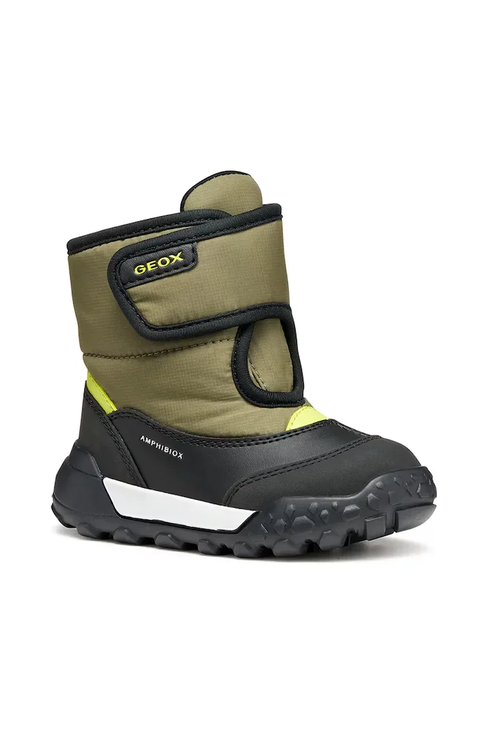 Geox Зимни обувки TREKKYUP в зелено B566LA.054FU