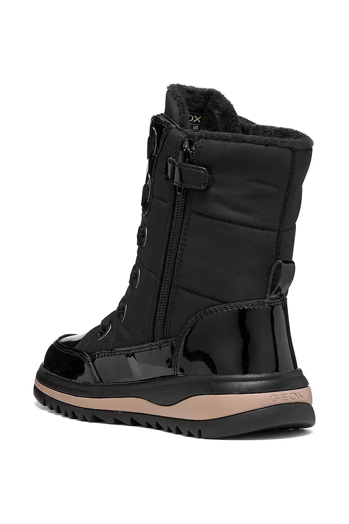 Geox зимни обувки за деца ADELHIDE черни J16EWA.0FUHH