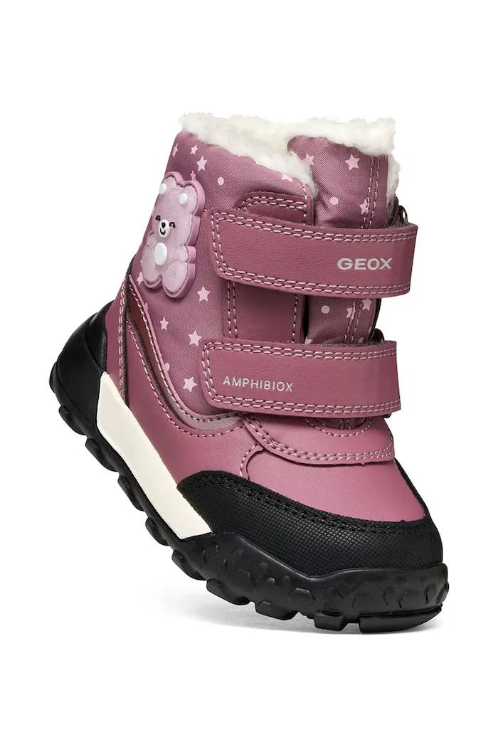 Geox зимни обувки за деца TREKKYUP виолетови B666MA.054FU