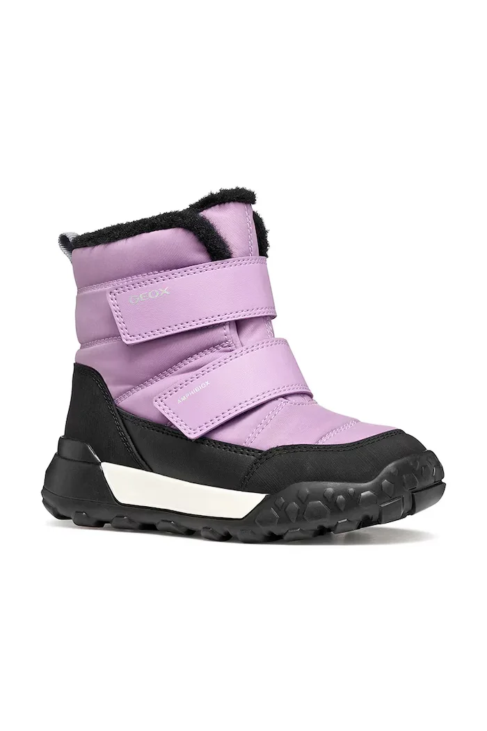 Geox зимни обувки за деца TREKKYUP виолетови J66M7A.0FU54