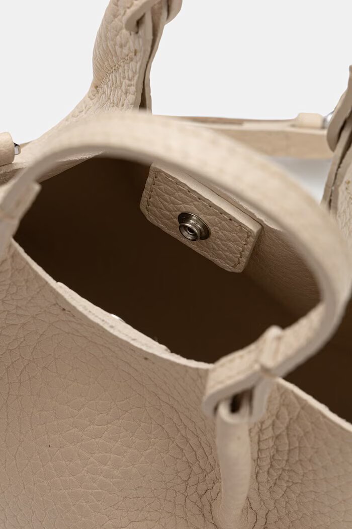 GIANNI CHIARINI чанта crossbody дамска от кожа DUA бежова BS 9718 RNGDBL T.U