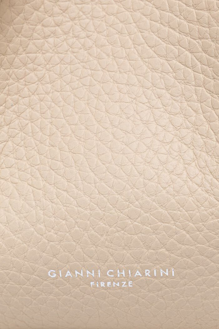 GIANNI CHIARINI чанта crossbody дамска от кожа DUA бежова BS 9718 RNGDBL T.U