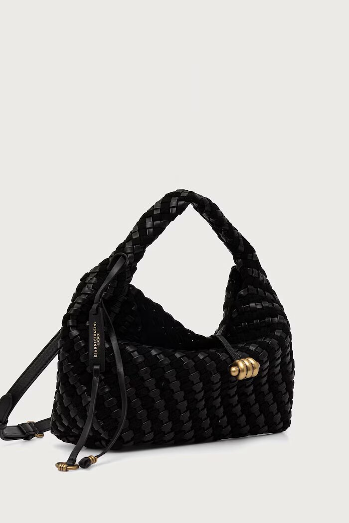 GIANNI CHIARINI чанта дамска AURELIE черна BS 12065/COMM W-PLINT