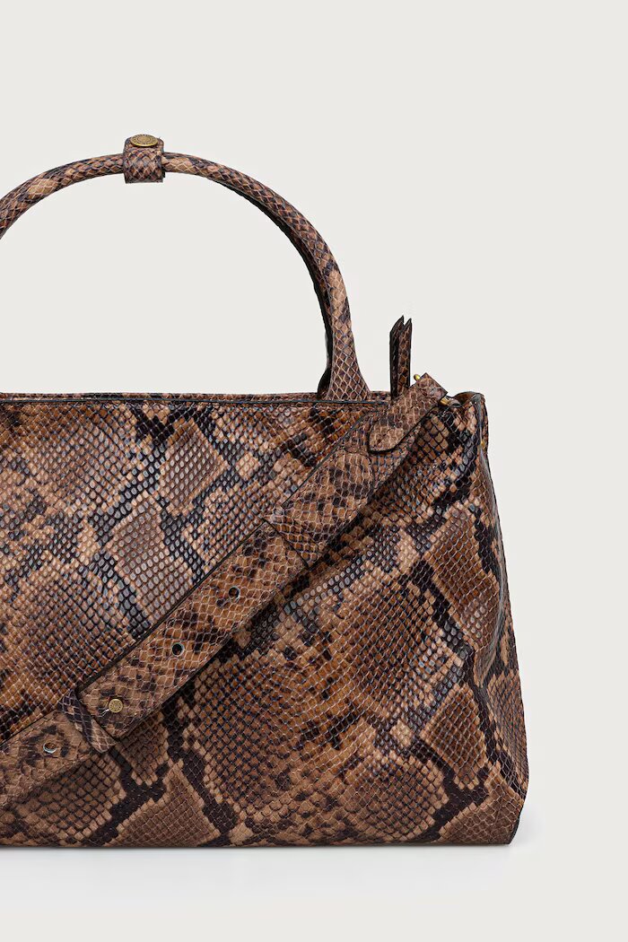 GIANNI CHIARINI чанта дамска от кожа AMAL кафява BS 11896 PTY-CM