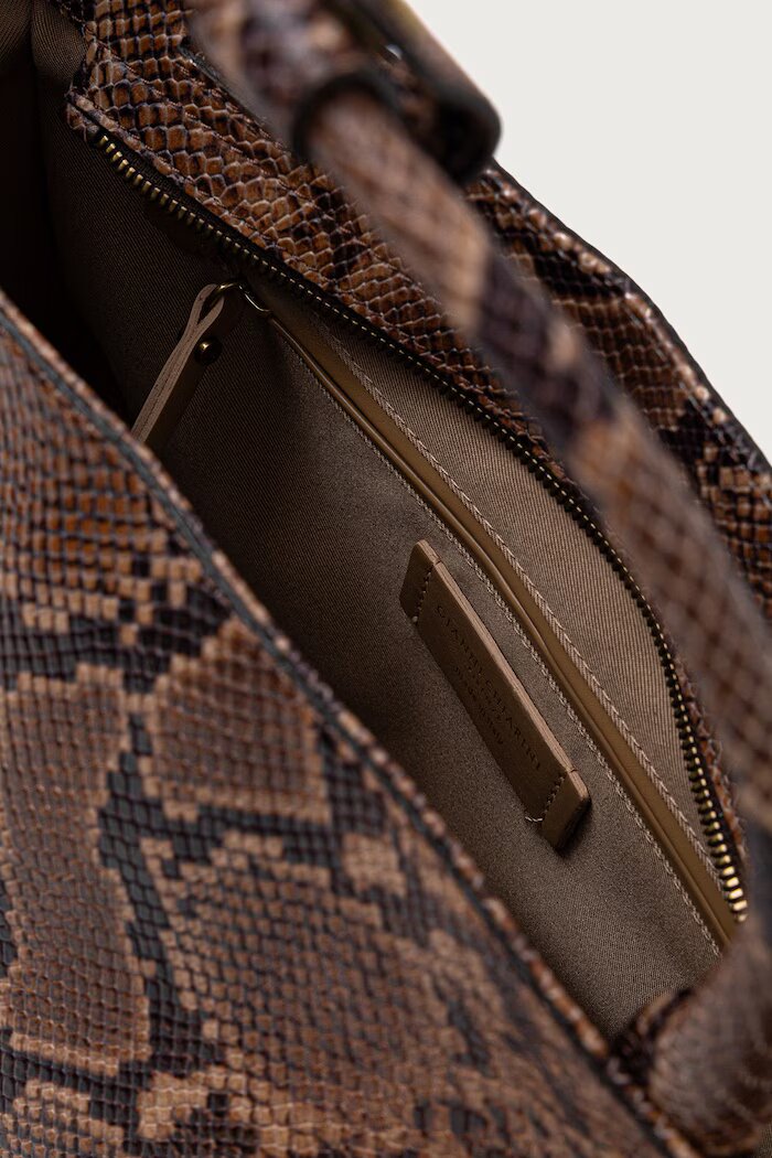 GIANNI CHIARINI чанта дамска от кожа AMAL кафява BS 11896 PTY-CM