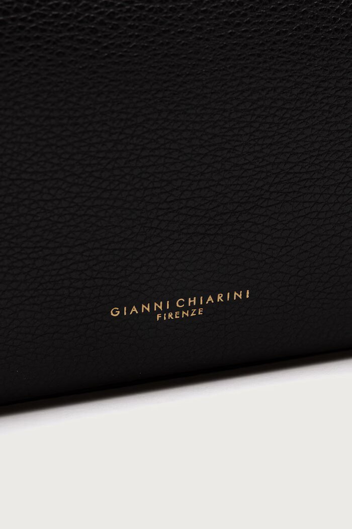 GIANNI CHIARINI чанта дамска от кожа TERRY черна BS 12231/COMM GRN