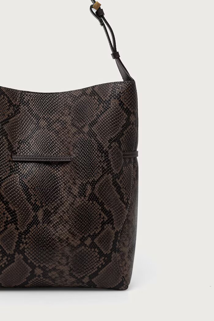 GIANNI CHIARINI чанта tote дамска от кожа SIENNA кафява BS 12597 PTY