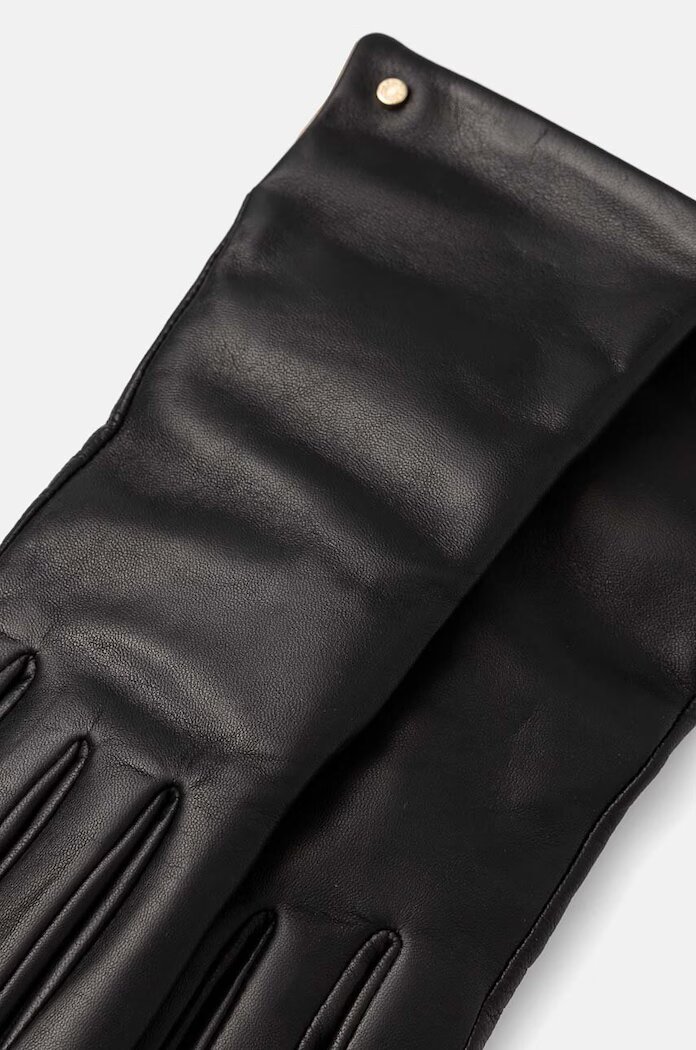 GIANNI CHIARINI Кожени ръкавици в черно GN 11127 NA