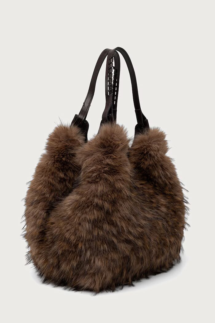 GIANNI CHIARINI шопинг чанта дамска DUA кафява BS 12760/COMM PLCC-RLP