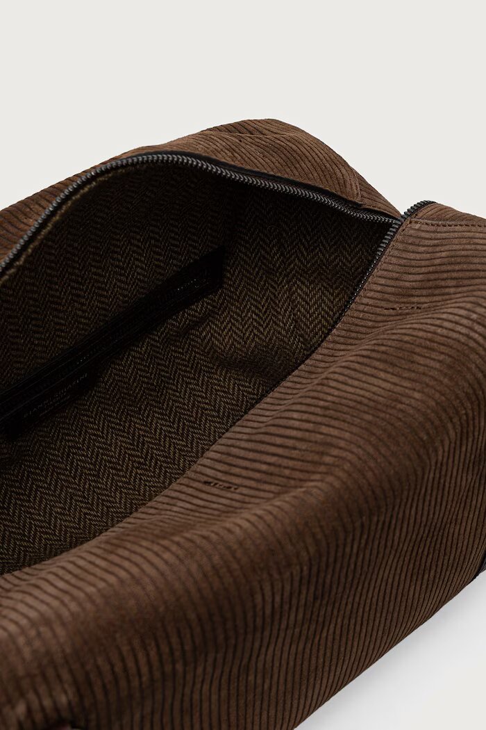 GIANNI CHIARINI шопинг чанта дамска от кожа TERRY кафява BS 12661 CMCNT