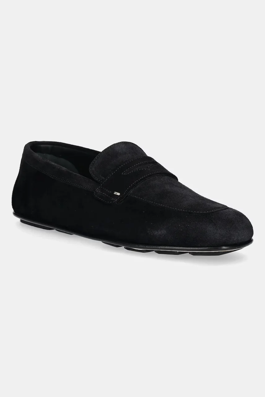 Giuseppe Zanotti Велурени мокасини Rupert