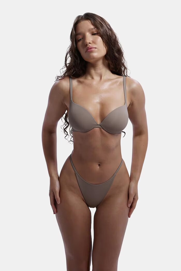 god save queens прашки дамски G-STRING кафяви GSQ-135-129