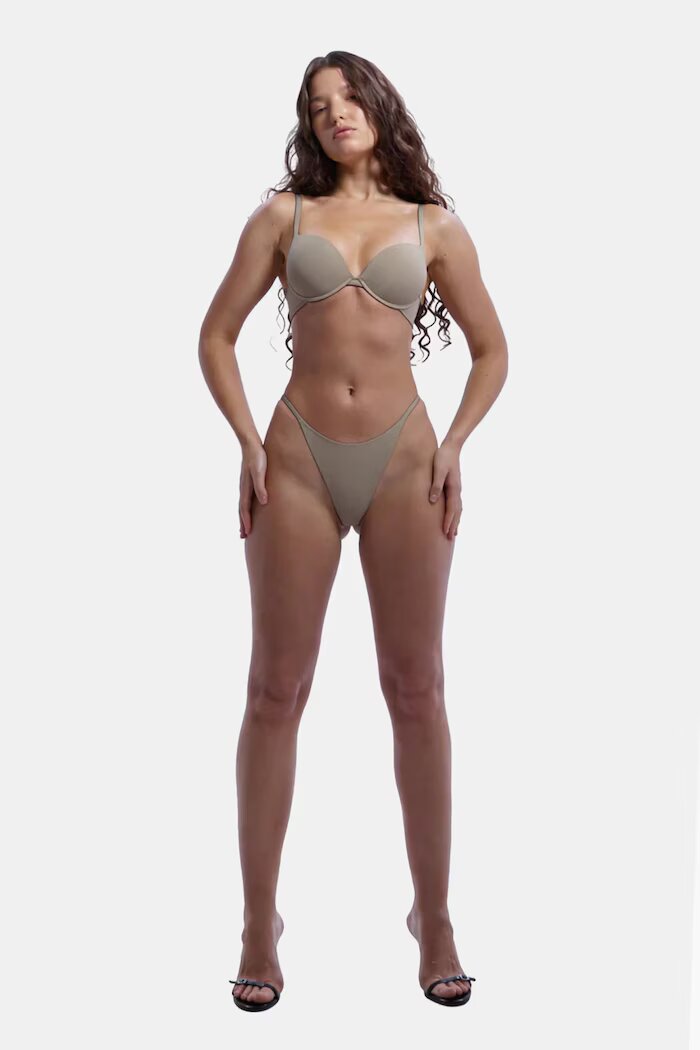 god save queens прашки дамски G-STRING кафяви GSQ-135-129