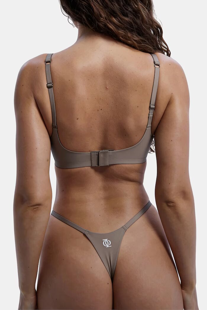 god save queens прашки дамски G-STRING кафяви GSQ-135-129