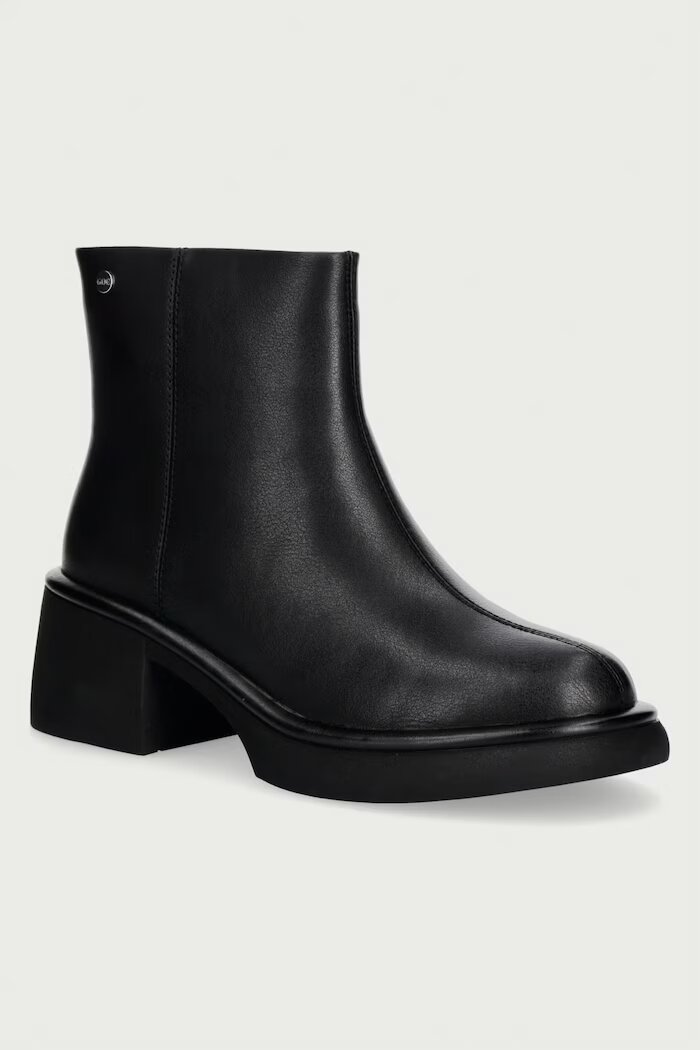 GOE боти дамски от кожа черни UU2N4119 BLACK