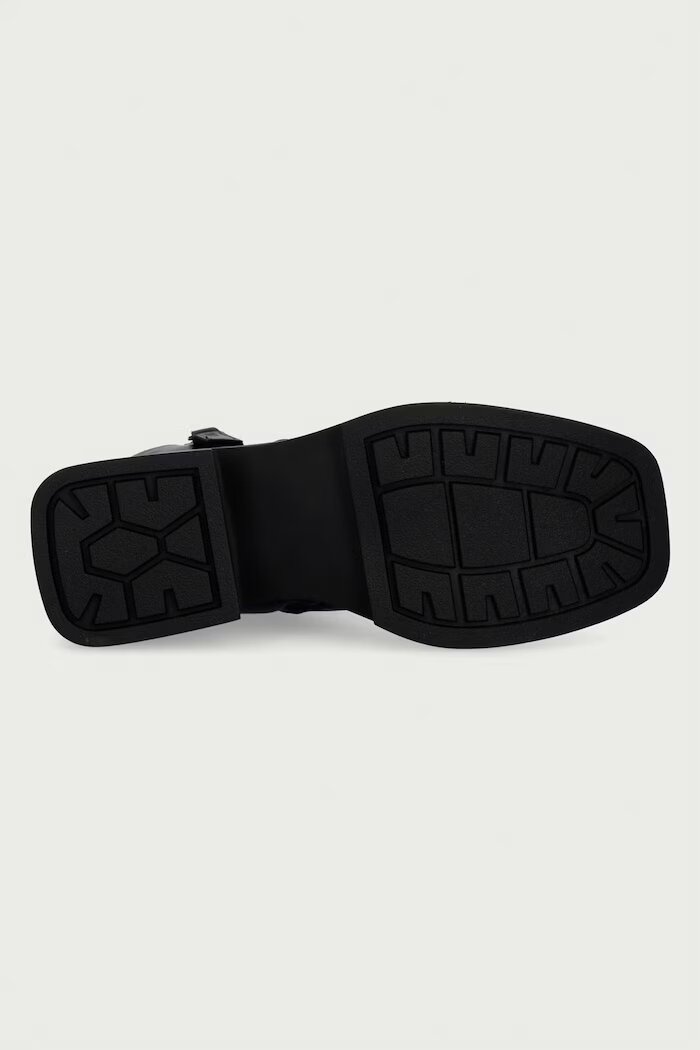 GOE боти дамски от кожа черни UU2N4918 BLACK