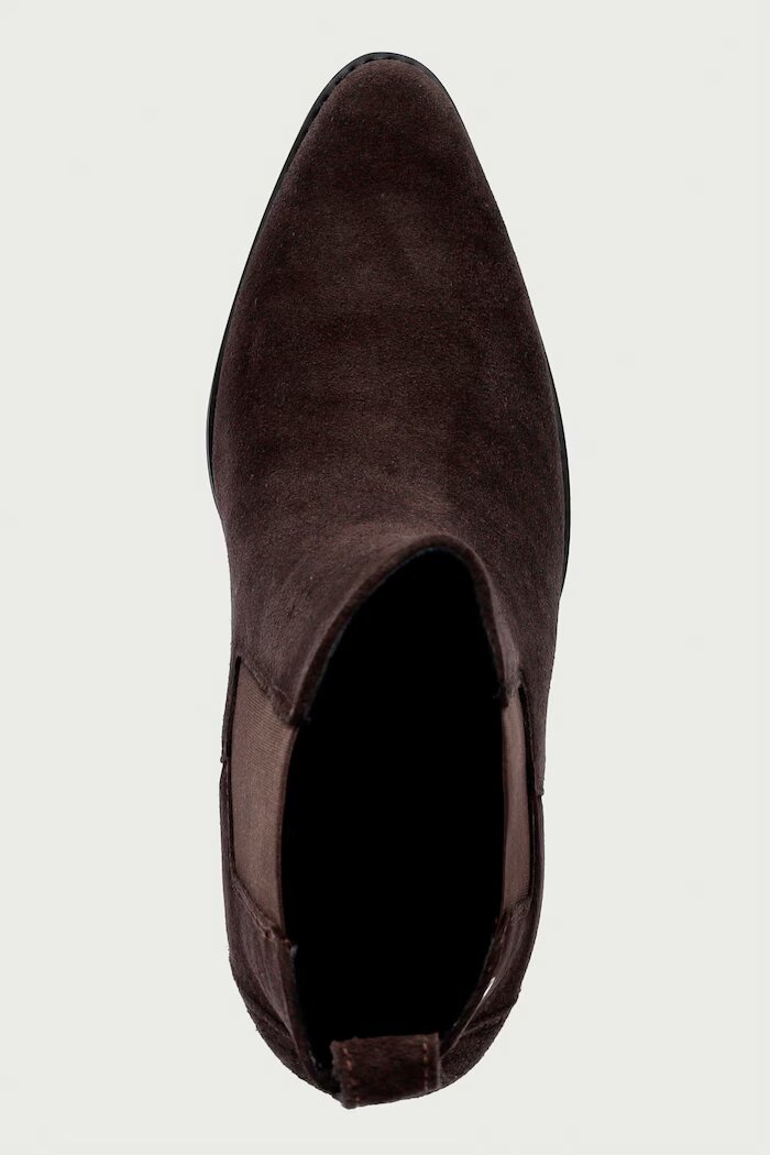 GOE боти дамски от набук кафяви UU2N4239 BROWN