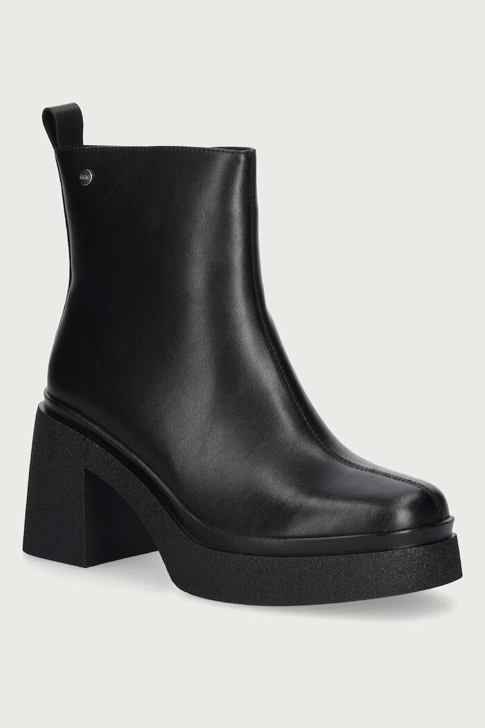 GOE дамски от кожа черни UU2N4124 BLACK