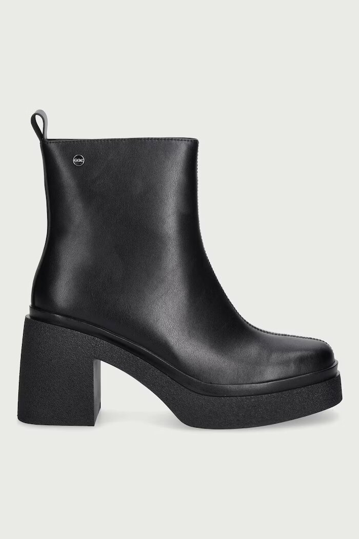 GOE дамски от кожа черни UU2N4124 BLACK