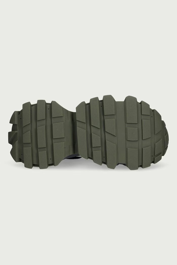 GOE маратонки дамски от велур зелени с платформа UU2N4015 GREEN
