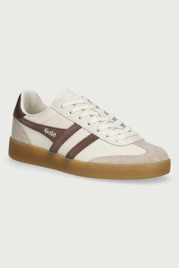 GOLA Viper Leather Trainer маратонки дамски от кожа бежови CLB744HC