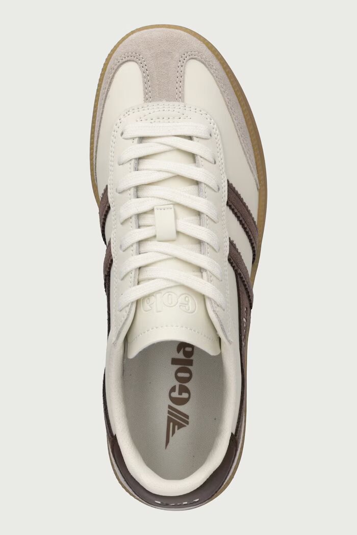 GOLA Viper Leather Trainer маратонки дамски от кожа бежови CLB744HC