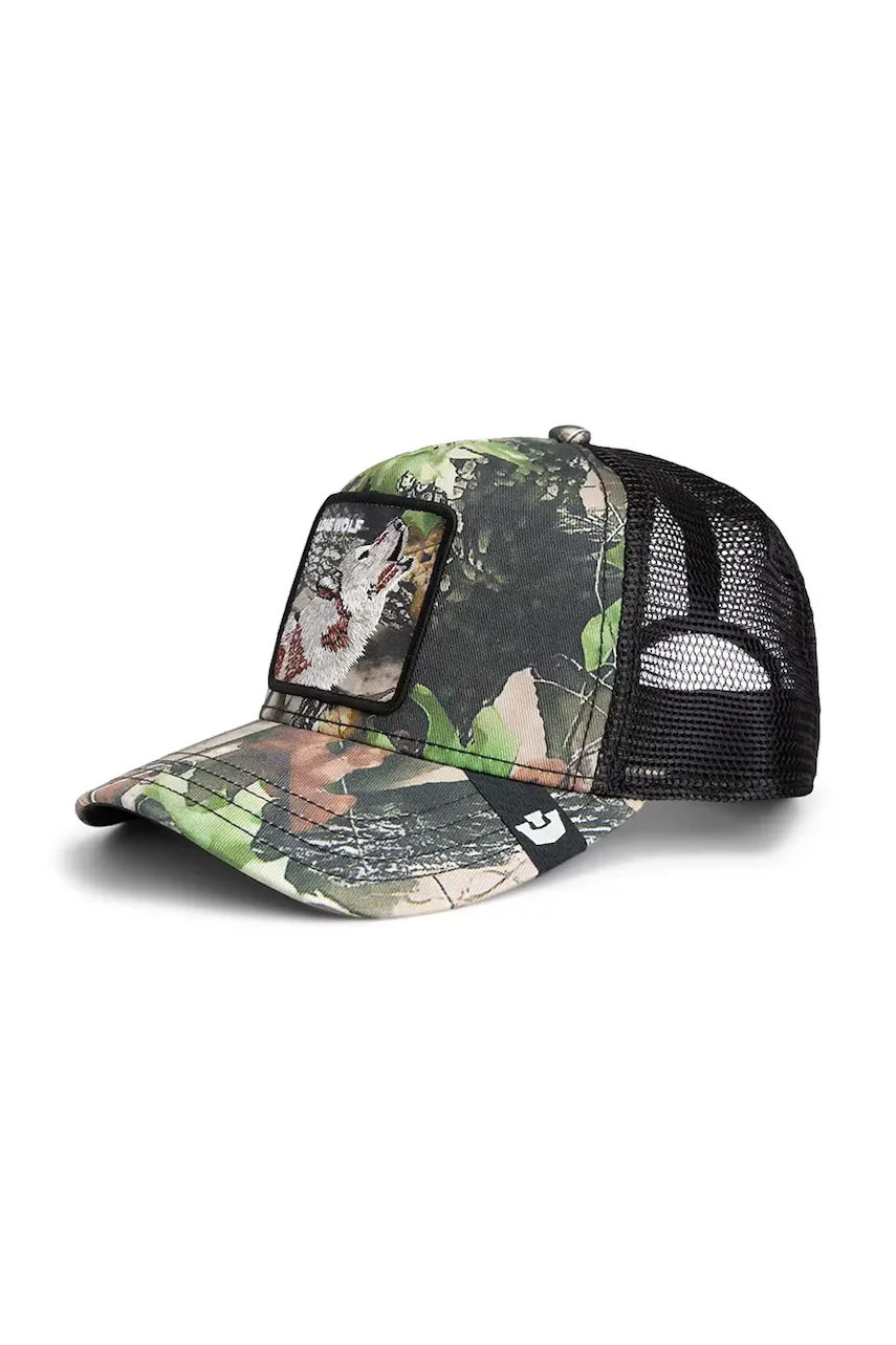 Goorin Bros Шапка с козирка Camouflage Lone Wolf