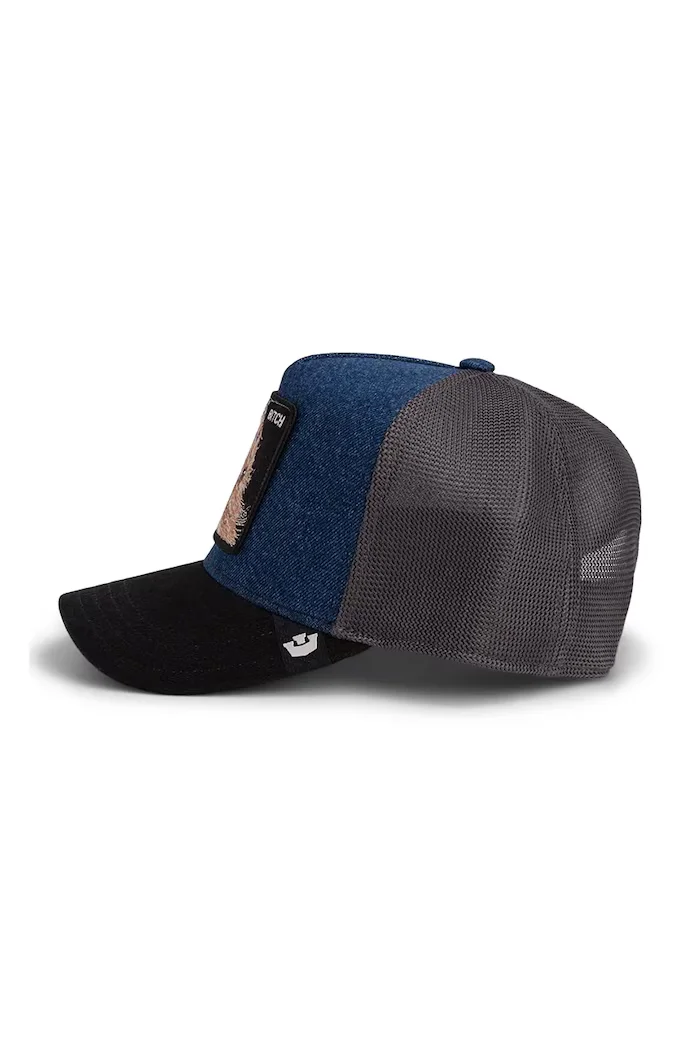 Goorin Bros шапка с козирка Hound Dawg тъмносиня 101-2760