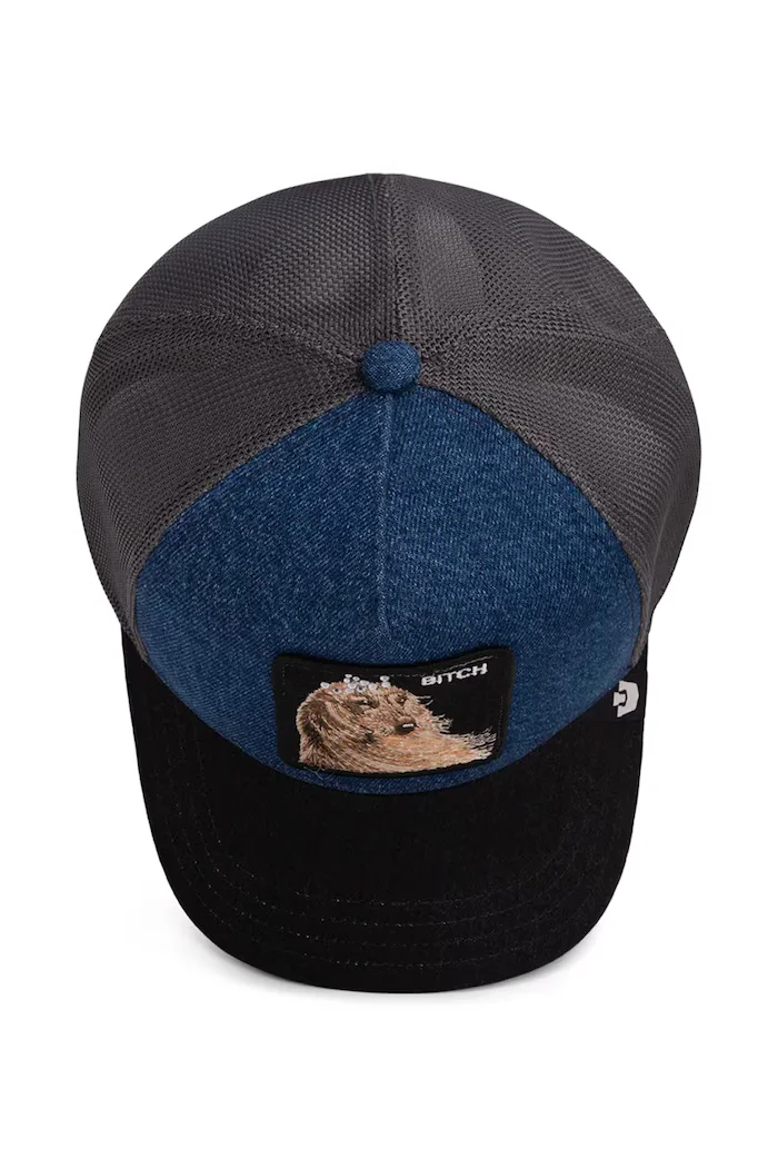 Goorin Bros шапка с козирка Hound Dawg тъмносиня 101-2760