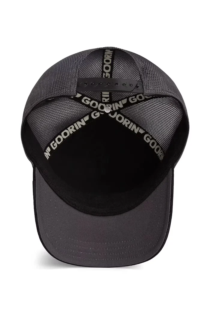 Goorin Bros шапка с козирка Hound Dawg тъмносиня 101-2760