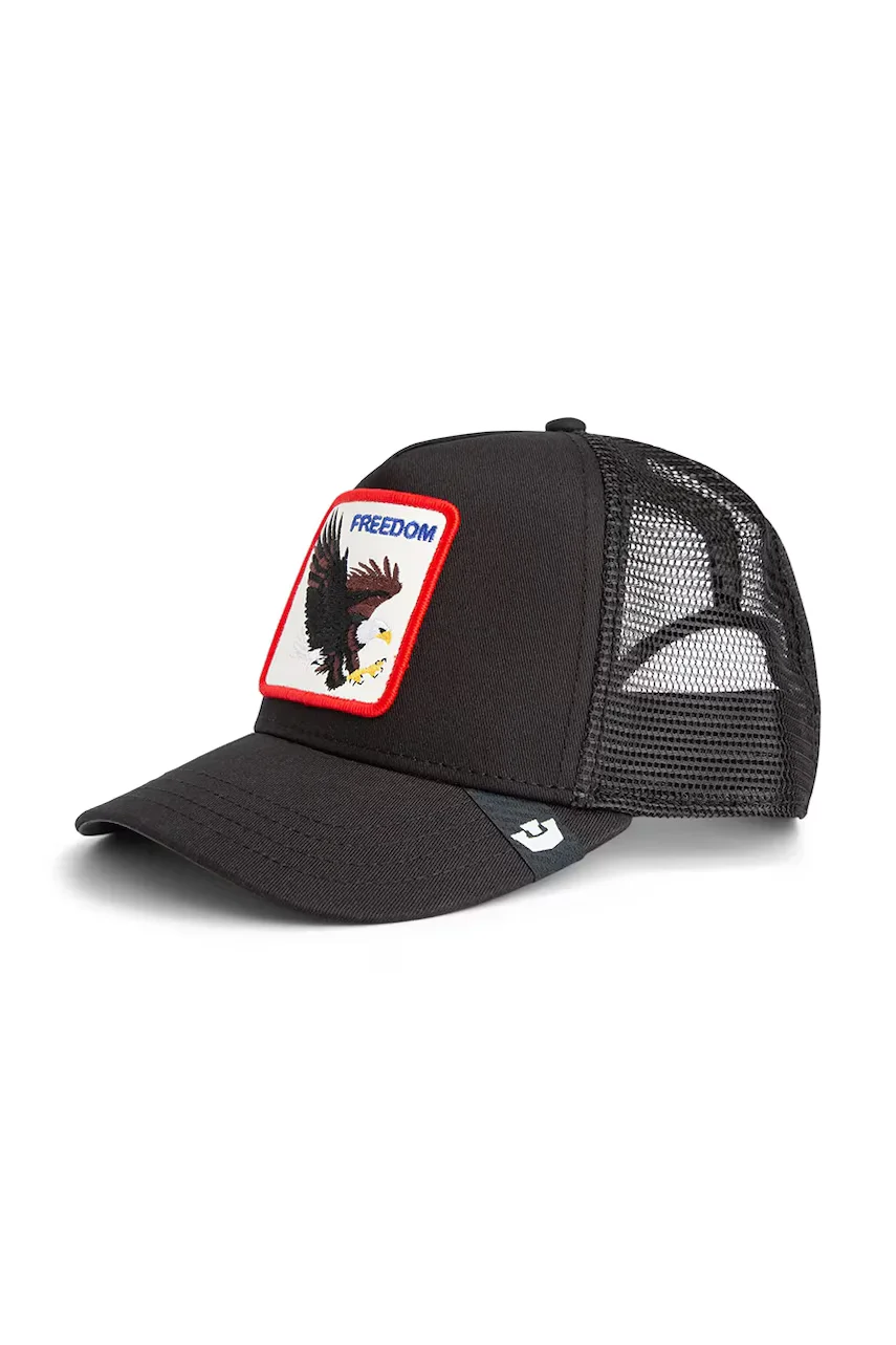 Goorin Bros Шапка с козирка и добавен памук Freedom Eagle Trucker