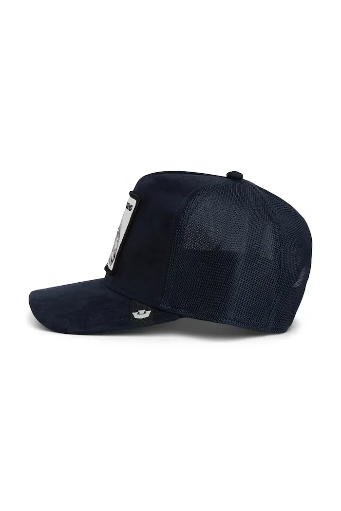 Goorin Bros шапка с козирка Silver Legend тъмносиня 101-2976