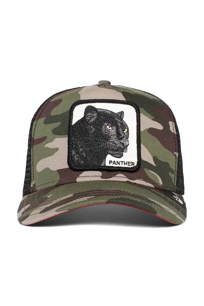 Goorin Bros шапка trucker The Panther зелена 101-0381