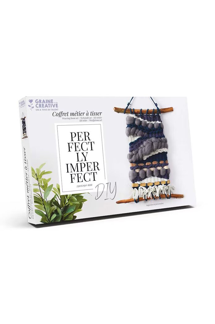 Graine Creative Комплект diy за окачване на стена Small Waving Loom Kit