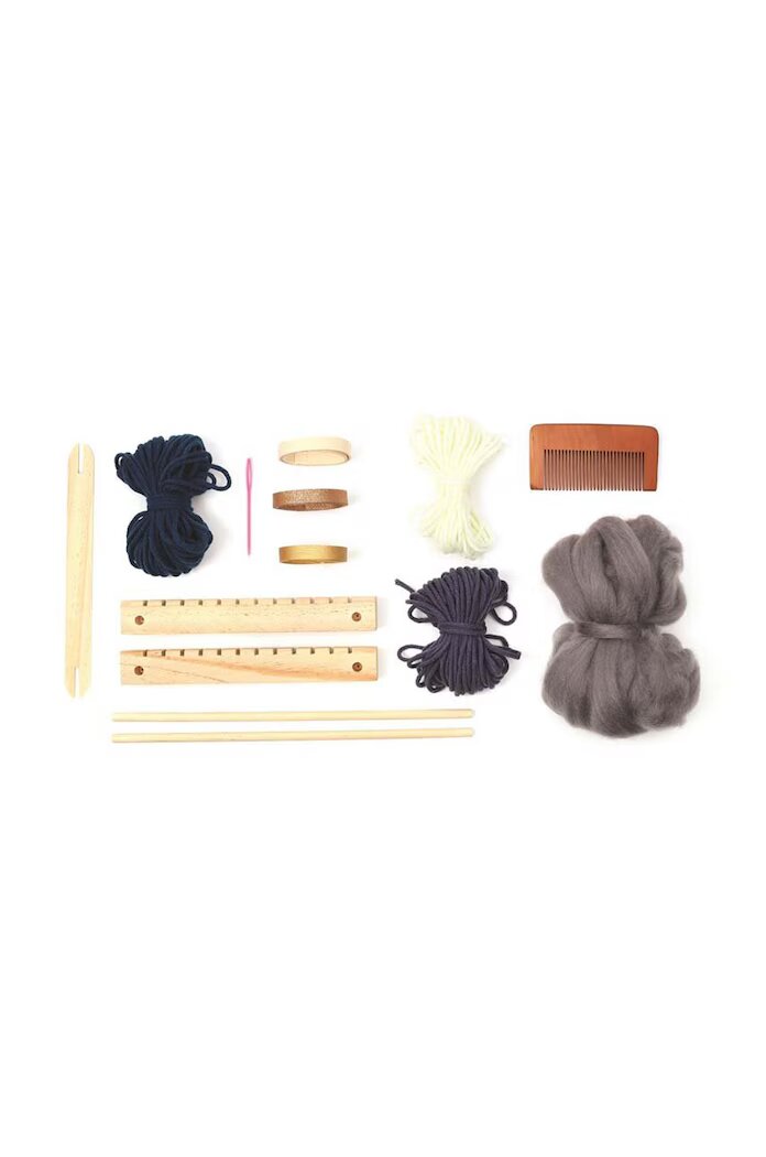 Graine Creative Комплект diy за окачване на стена Small Waving Loom Kit