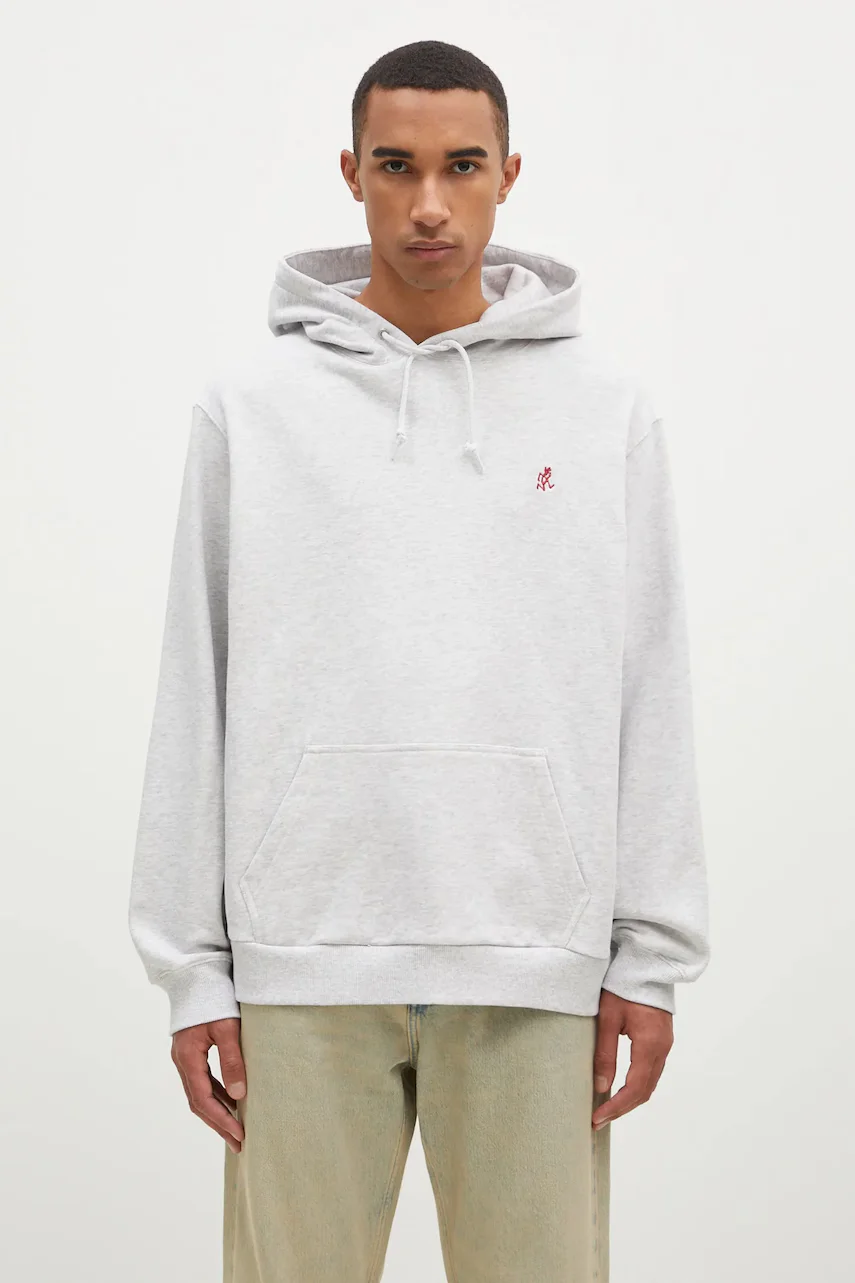 Gramicci Памучен суичър One Point Hooded Sweatshirt