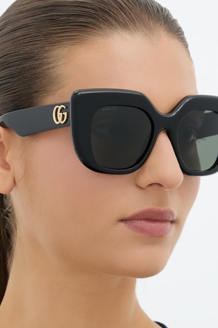 Gucci слънчеви очила дамски черни GG2030S
