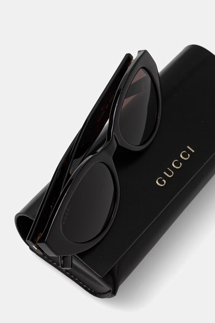 Gucci слънчеви очила дамски кафяви GG2105SA