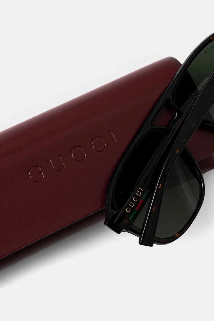 Gucci Слънчеви очила в оранжево GG1856S