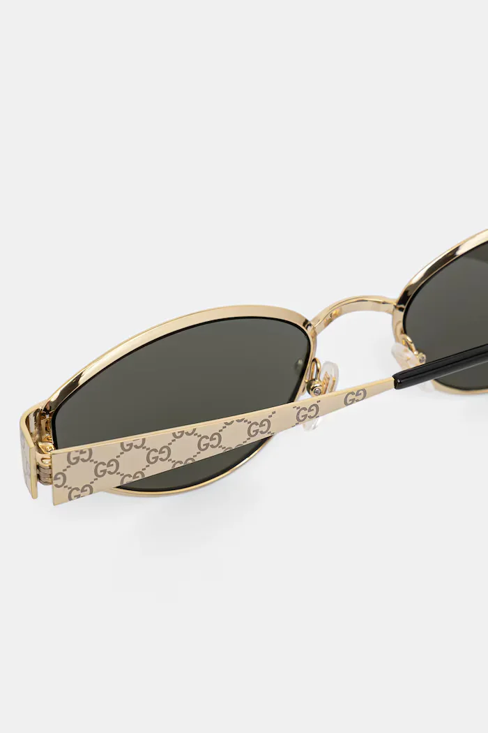 Gucci Слънчеви очила в златисто GG1853S