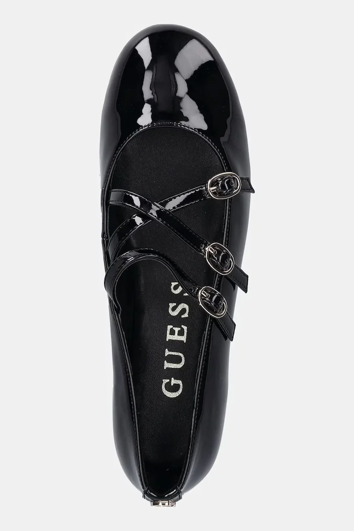 GUESS Балеринки KALDRA в черно FLTKAL PAF02