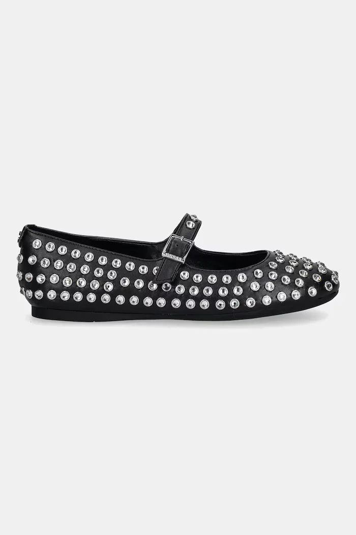 GUESS Балеринки KALIDAL в черно FLTKDL ELE02